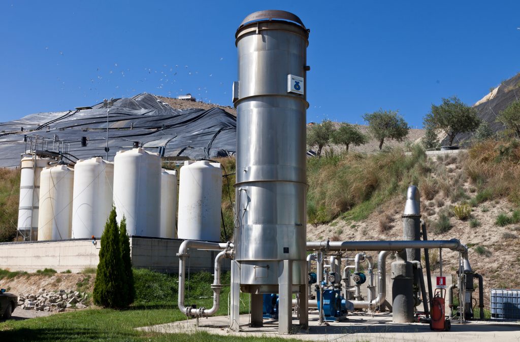 Low CH4 flow landfill gas management feasibility study