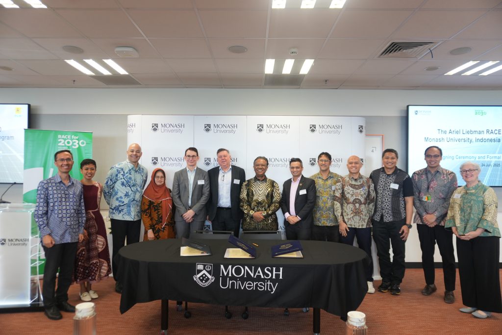 The Ariel Liebman RACE for 2030 Monash University Indonesia PhD Program