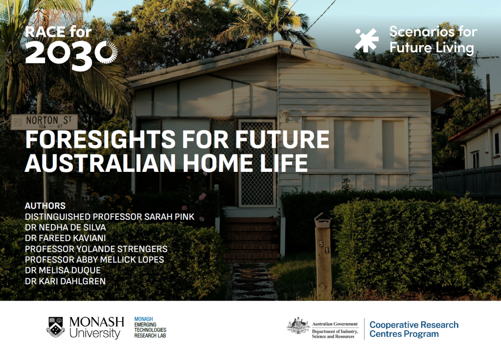 Foresights for future Australian home life