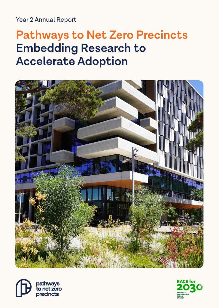 Pathways to Net Zero Precincts Embedding Research to Accelerate Adoption