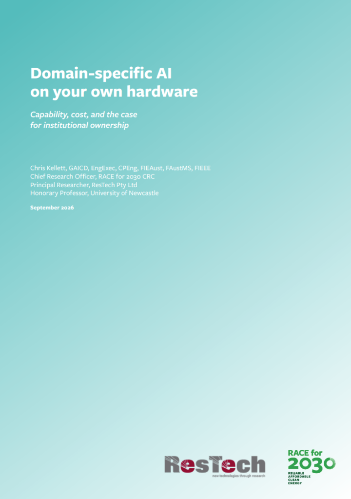 Domain-specific AI on your own hardware